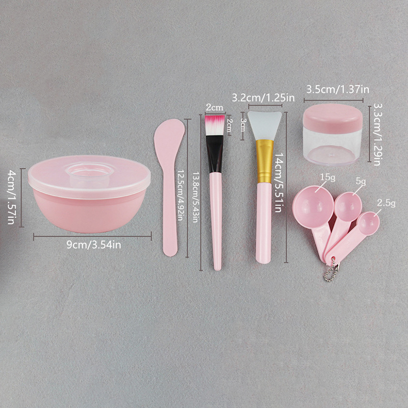 Beauty Makeup Bar - フェイシャルブラシマスクボウルスプーンセットマスクブラシバーDIY美容ツールミキシングツールスキンケアメイクアップ用品女性用フェイシャルツール