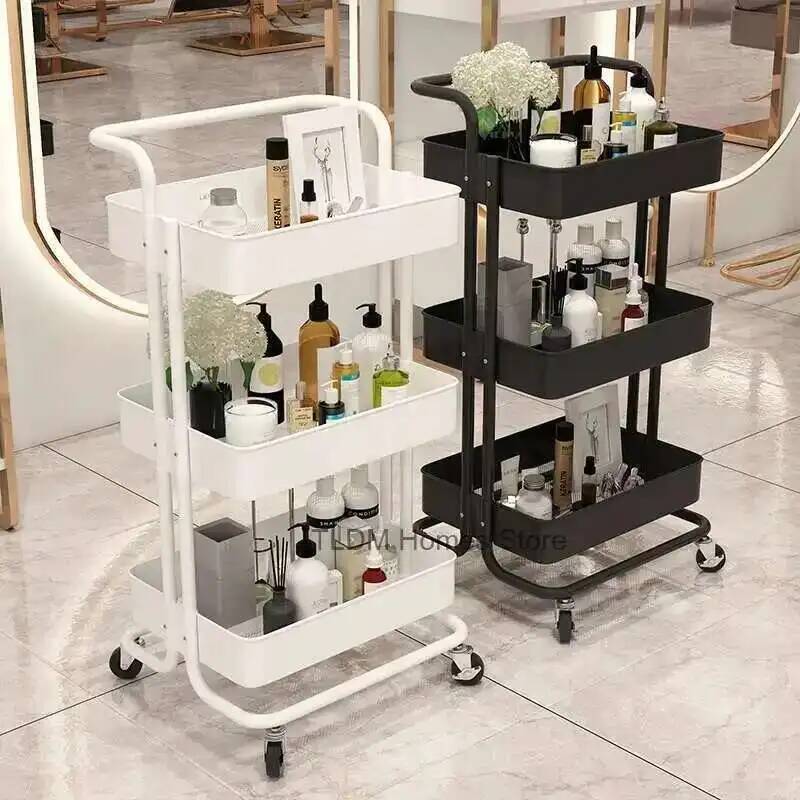 Beauty Makeup Bar - 家具用ラッシュバービューティートロリー、サロンカート、トロリーメイクアップカート、医療用収納コスメティックモバイルビューティーZT50STローリング