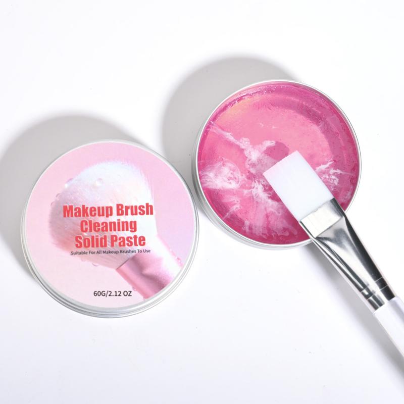 Beauty Makeup Bar - 60gメイクブラシ用ビューティスポンジ洗浄石鹸、多機能洗浄バー（パウダーパフ、メイク落とし用）