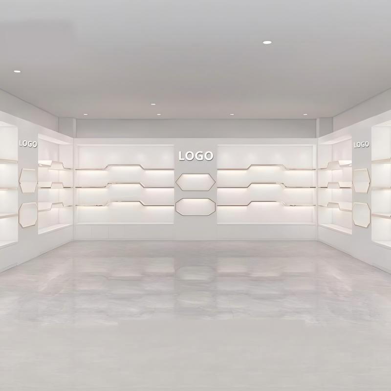 カスタムビューティー製品陳列棚と化粧品陳列棚、迅速な配送が可 - Beauty Makeup Store のレビューと価格