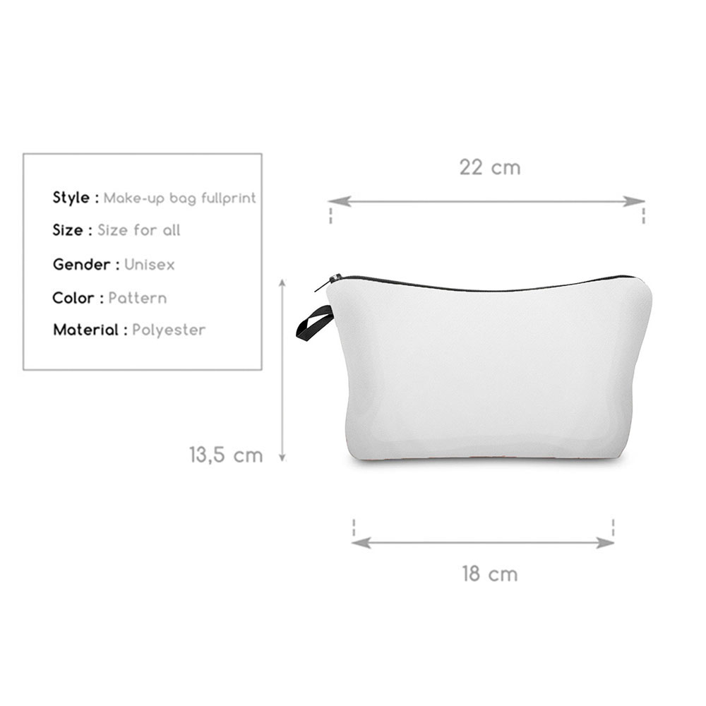 パーソナルカスタム DIY ロゴ化粧バッグポーチ旅行アウトド - Beauty Makeup Case のレビューと価格