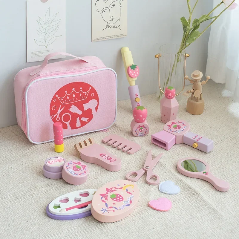 子供のためのシミュレーションゲーム,女の子のための木製のおも - Beauty Makeup Kit For Kids のレビューと価格