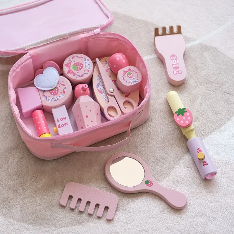 子供のためのシミュレーションゲーム,女の子のための木製のおも - Beauty Makeup Kit For Kids のレビューと価格