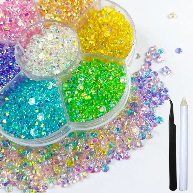 3920個入りABレジン製フラットバックラインストーン、3m - Beauty Gems Makeup のレビューと価格