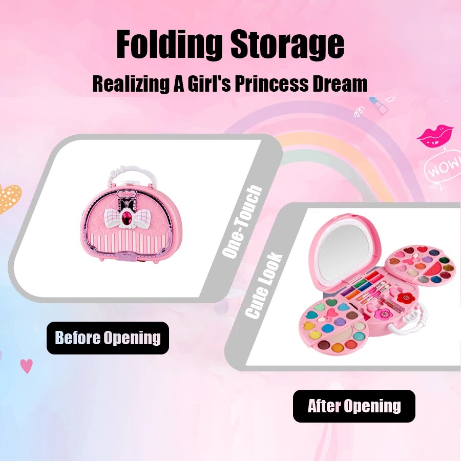 キッズビューティーおもちゃ メイクアップキット リトルバッグ - Beauty Makeup Kit For Kids のレビューと価格