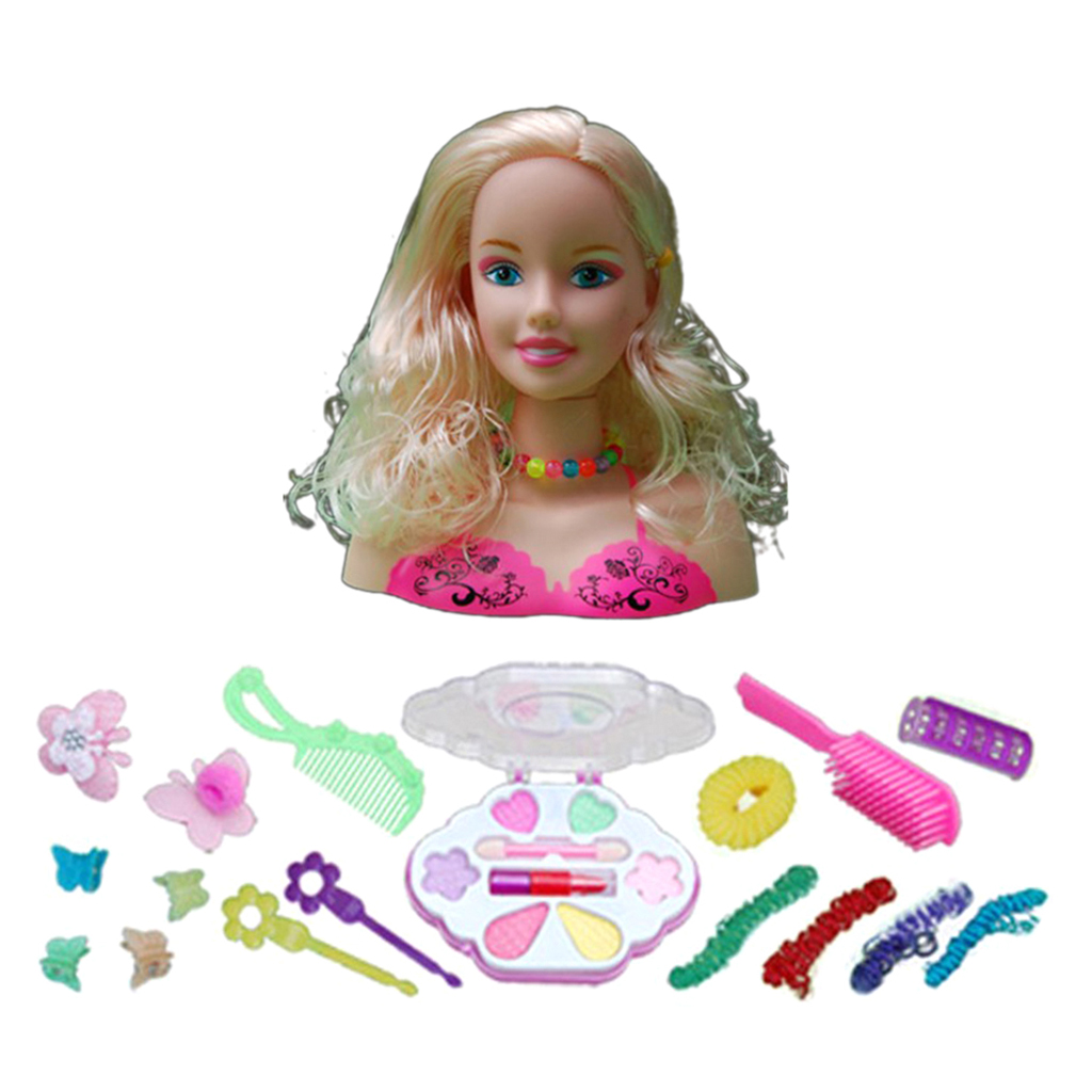 女の子と子供のためのファッショナブルな人形のメイクアップセッ - Beauty Makeup Kit For Kids のレビューと価格
