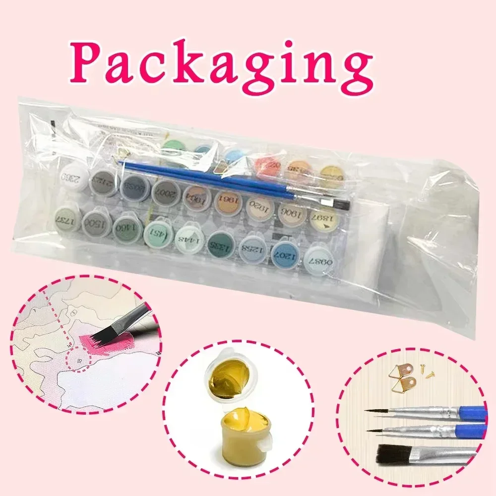 美しい女性の肖像画 数字油絵 ホームデコレーション モダンな - Beauty Makeup Pictures のレビューと価格