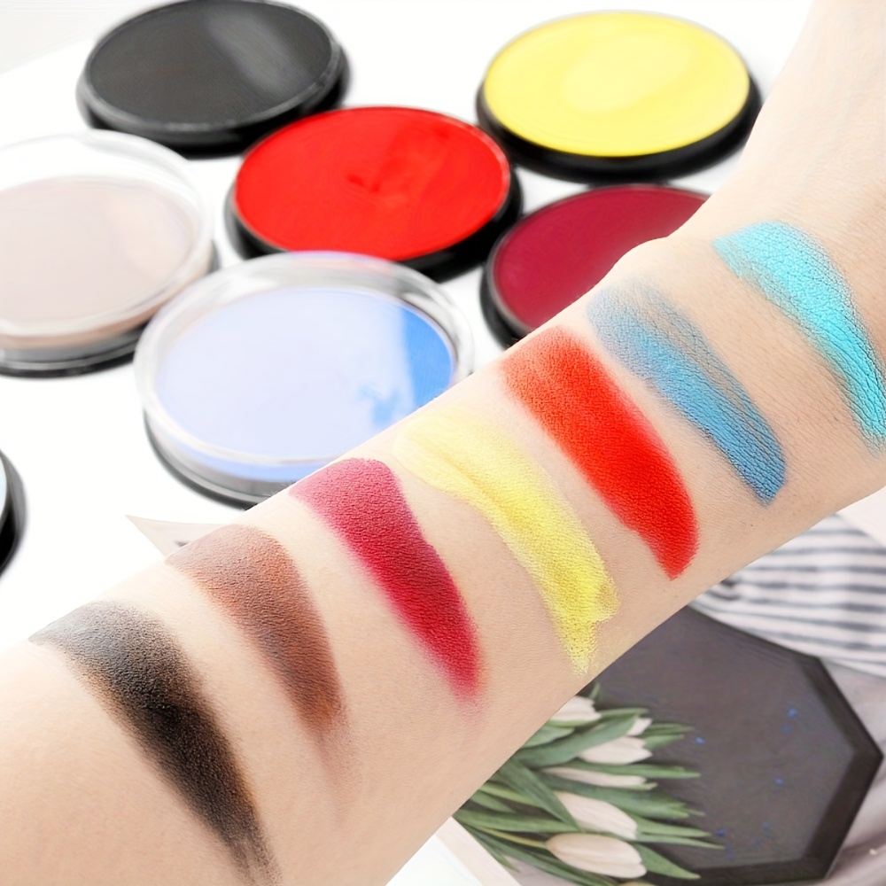 30G水彩ボディペイント、顔とステージメイクアップ用、クリス - Beauty Makeup Pictures のレビューと価格