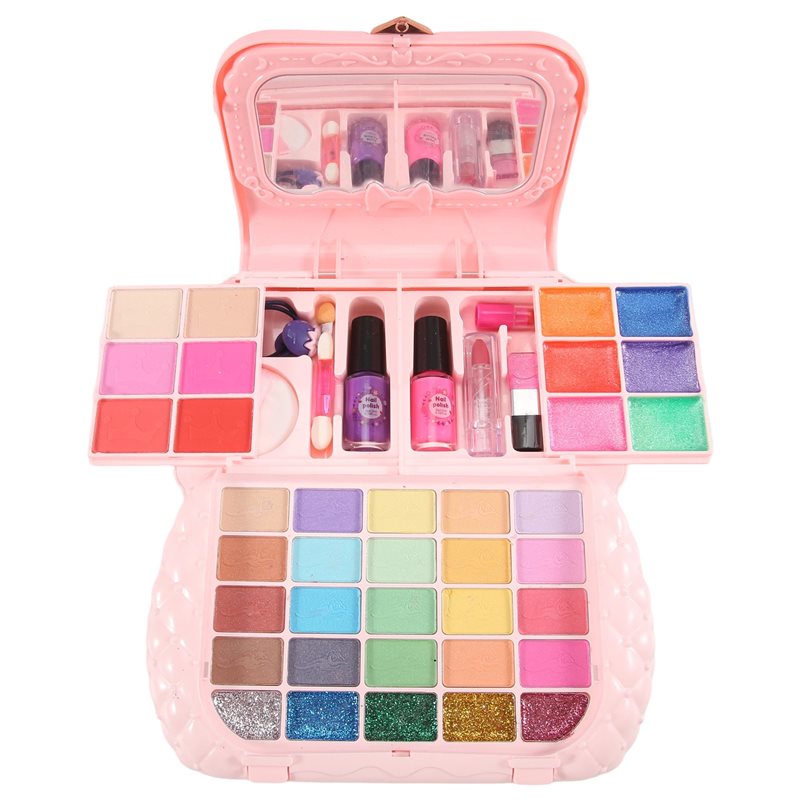 子供向けコスメティックセット。小さなバッグに入れて持ち運べ、 - Beauty Makeup Kit For Kids のレビューと価格