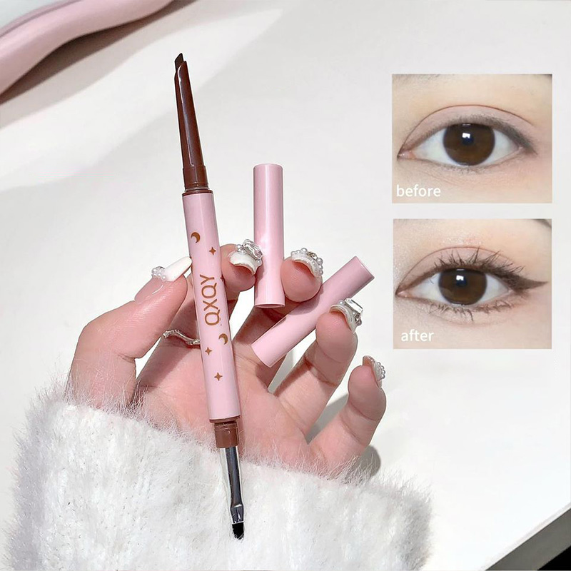 QXQY ダブルヘッドアイライナー、ツーインワンアイブロウペ - Beauty Makeup Salon のレビューと価格