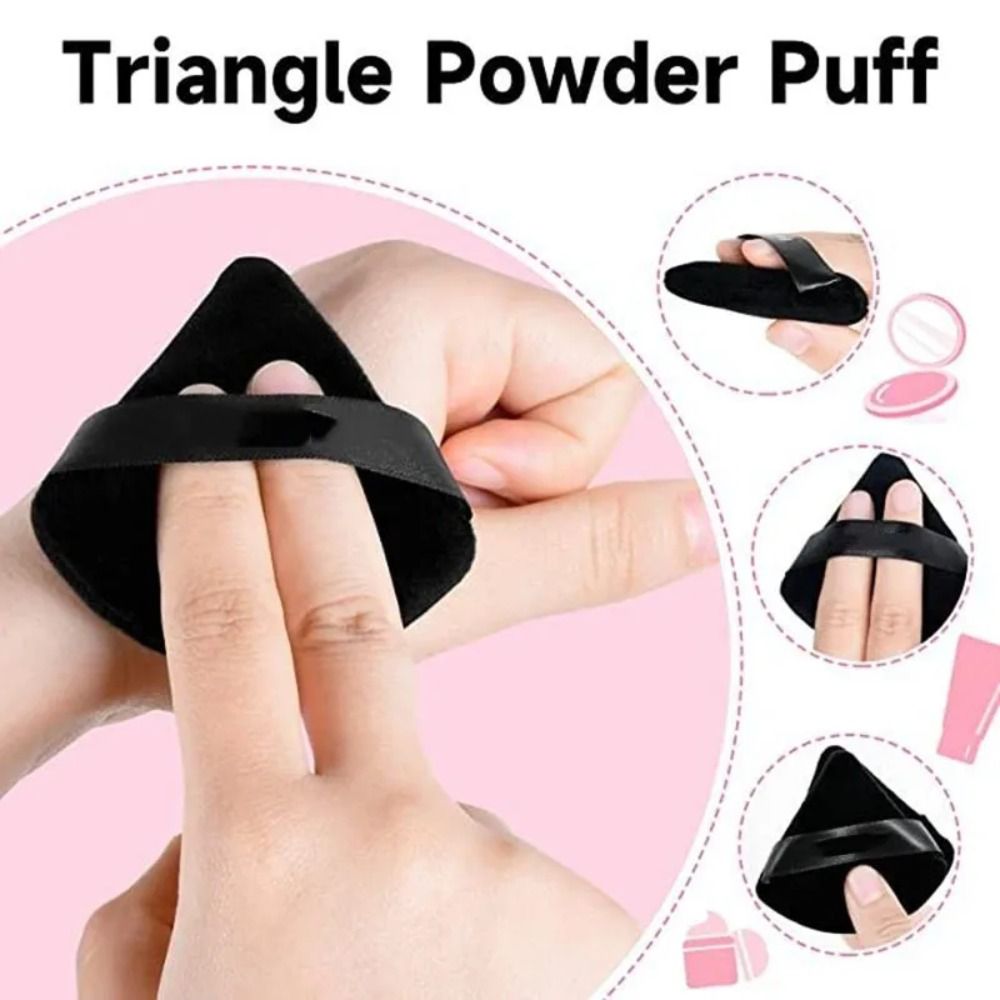 顔の美しさのための柔らかいベルベットスポンジ,三角形のメイク - Beauty Makeup Store のレビューと価格