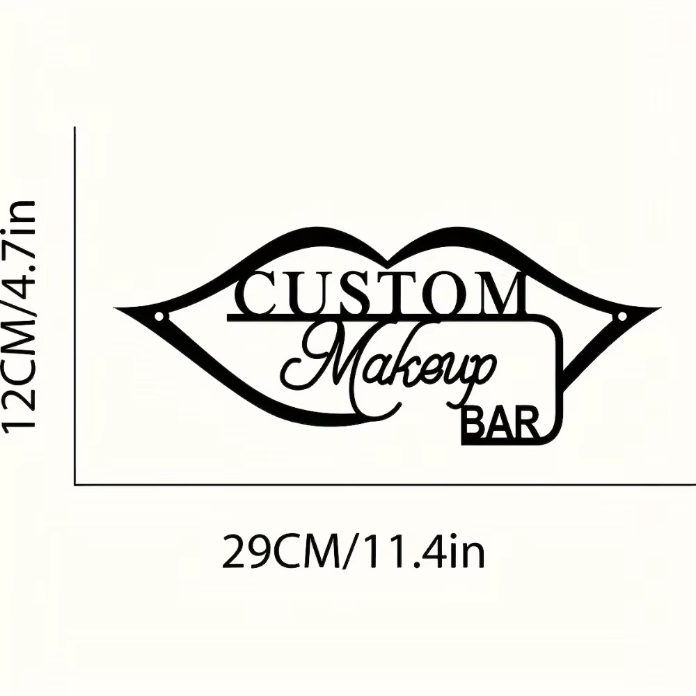 魅力的でシックなメタルメイクアップバーサイン、ヴィンテージス - Beauty Makeup Bar のレビューと価格