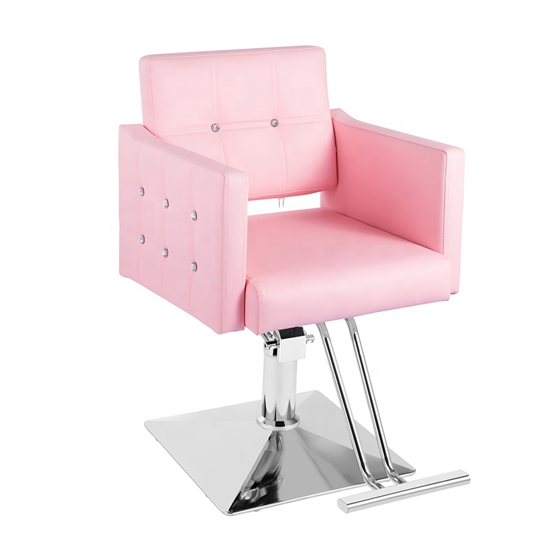卸売美容室家具 耐久性のあるピンクのスタイリングチェア メイ - Beauty Makeup Salon のレビューと価格