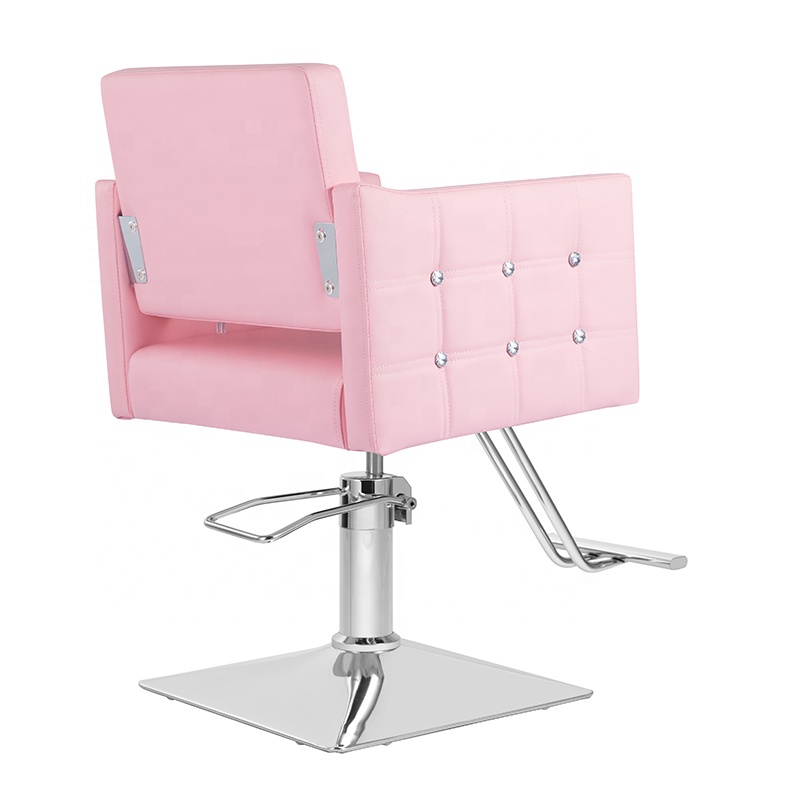 卸売美容室家具 耐久性のあるピンクのスタイリングチェア メイ - Beauty Makeup Salon のレビューと価格