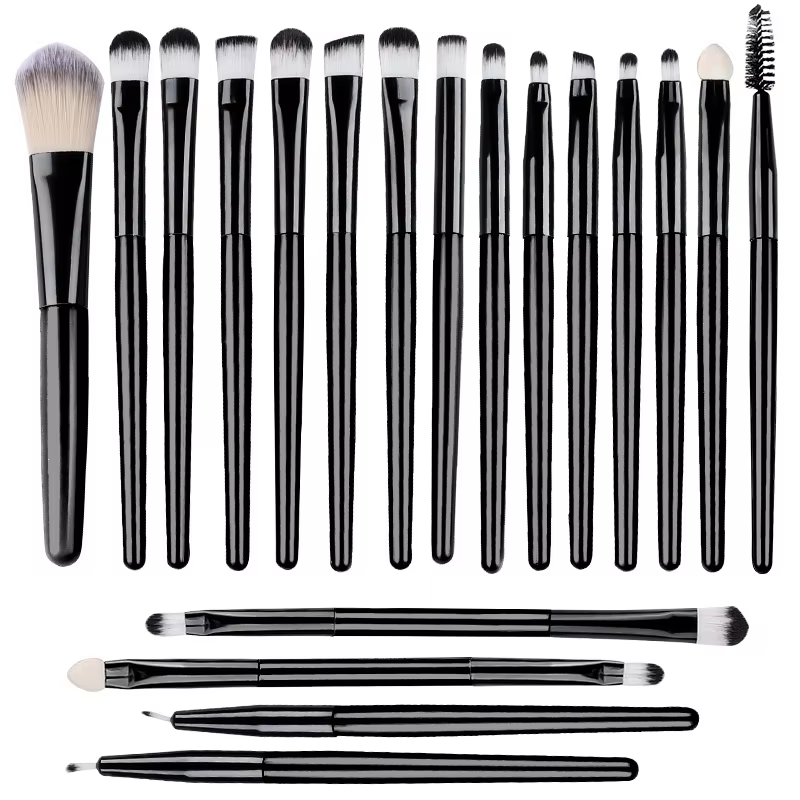 20本入りプロフェッショナルメイクブラシセット、柔らかい合成 - Beauty Makeup Store のレビューと価格