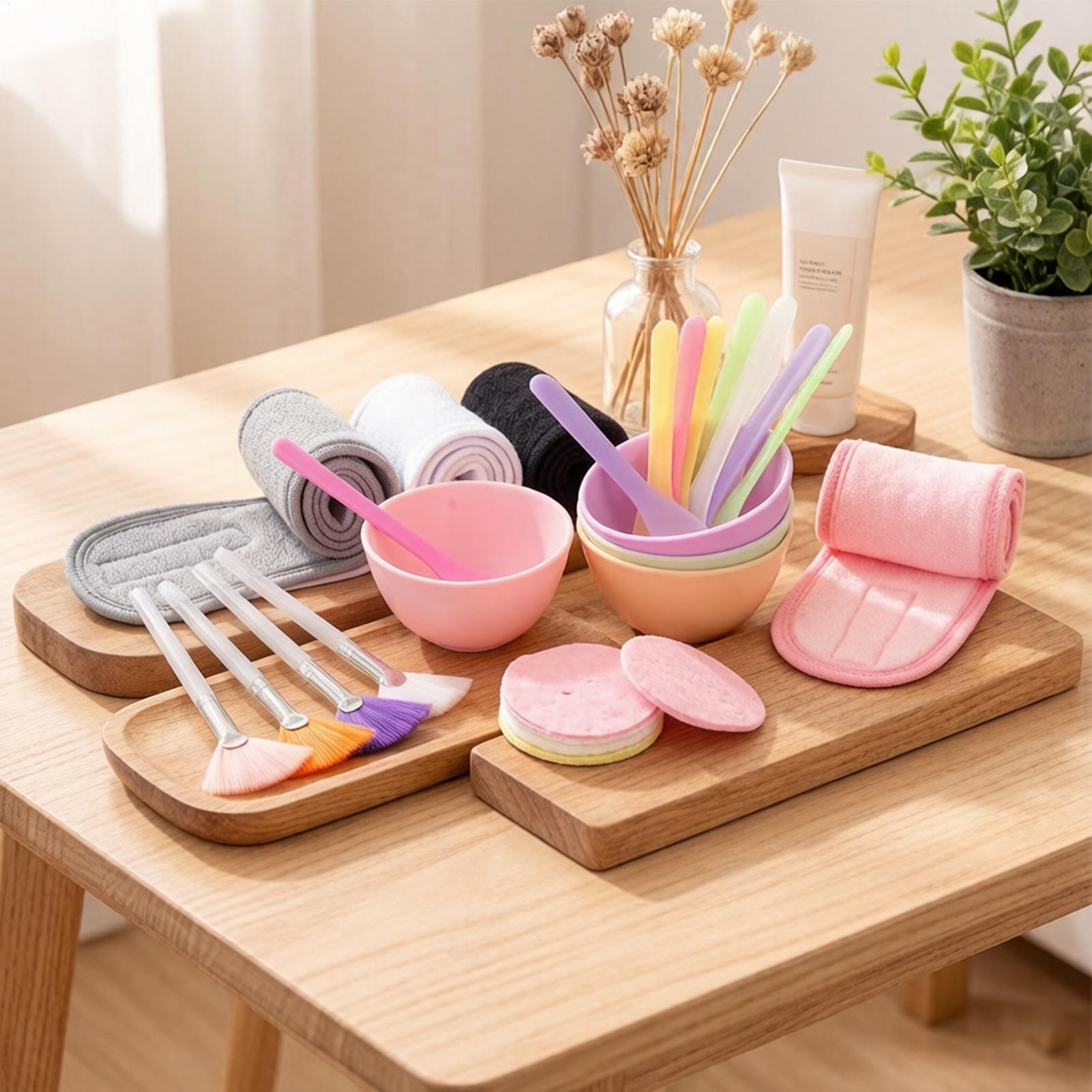 フェイスカバースパチュラ37個入りシリコン製再利用可能ブラシ - Beauty Makeup Salon のレビューと価格