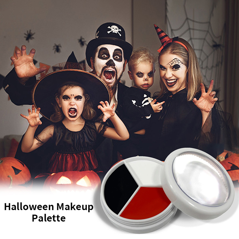 防水ハロウィンメイクパレット,フェイスペイント,メイクアップ - Beauty Makeup Pictures のレビューと価格