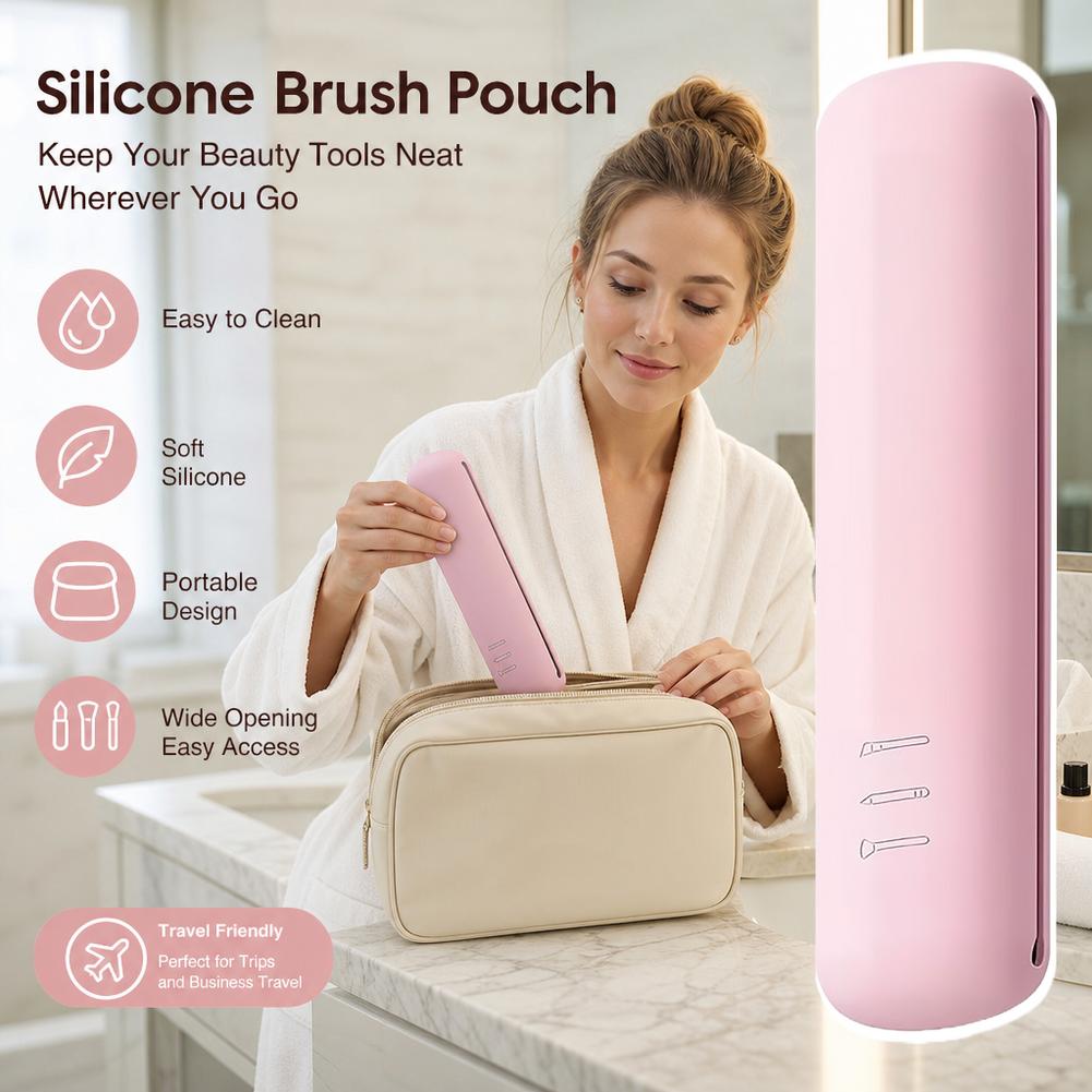 多機能メイクブラシ収納バッグ旅行用ポータブルビューティーエッ - Beauty Makeup Case のレビューと価格